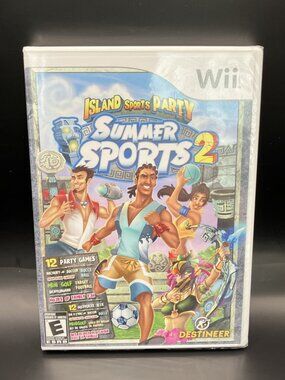 Summer Sports 2 Island Sports Party Nintendo Wii Game - New / Sealed